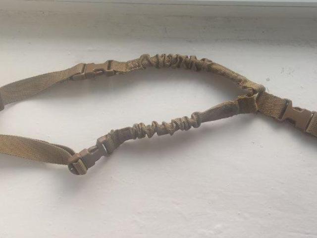 Ремень-одноточка в койоте