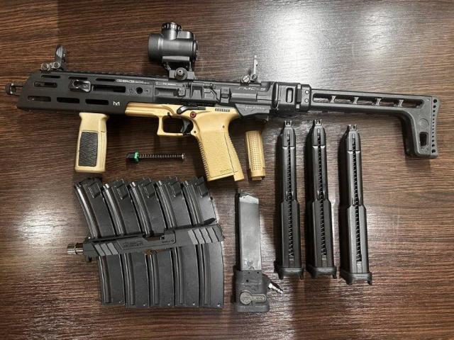 ГББ пистолет пулемет от фирмы G&G