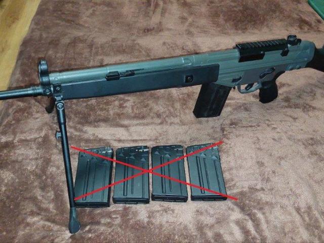 J.G. Works G3 Police Sniper (JG098 T3) + ACM 3-9x40 оптика