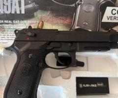 новий Страйкбольний пістолет KJW Beretta M9 CO2 Black