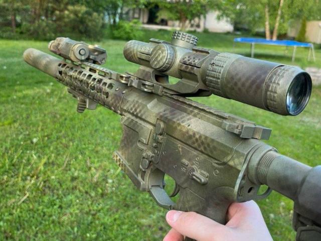 Займаюся Фарбуванням Страйкбольних Приводів