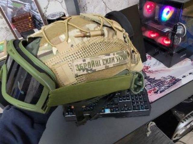 Шолом страйкбольний + муляж пнв за бажанням